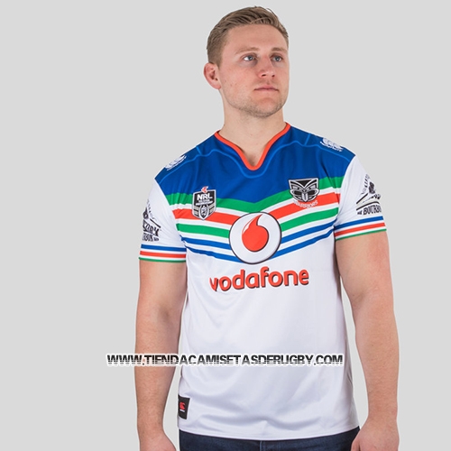 Camiseta Nueva Zelandia Warriors Rugby 2018-2019 Segunda Azul